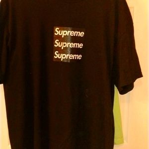 Supreme Triple Box Logo AZZPIZZA
